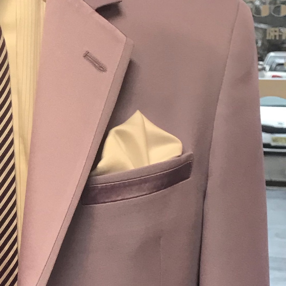 Retro Andrew Fezza Lavender Tuxedo Jacket - image 6